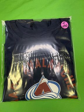 NHL Colorado Avalanche Dark Blue T-shirt Youth Large 12-14