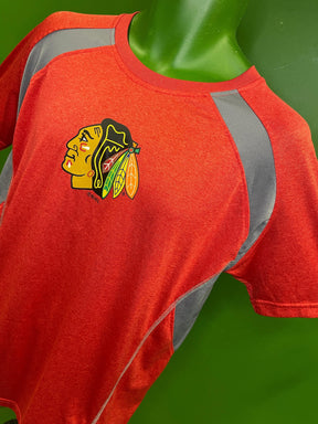 NHL Chicago Blackhawks Red Sports T-Shirt Men's Medium