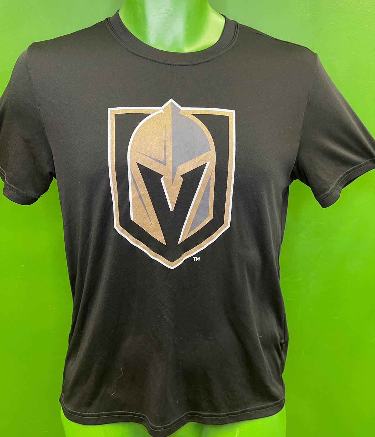 NHL Vegas Golden Knights Black Sports T-Shirt Youth Large
