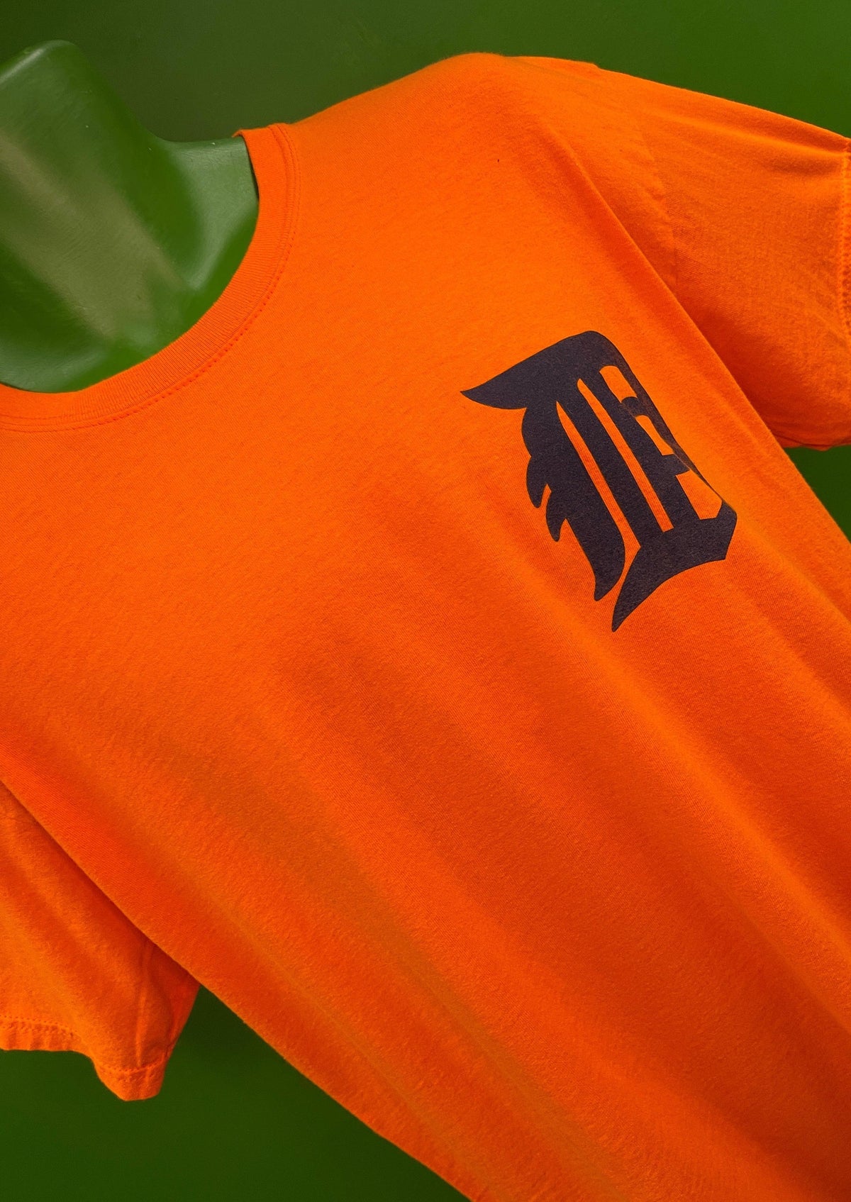 MLB Detroit Tigers Verlander #35 Orange T-Shirt Men's Large