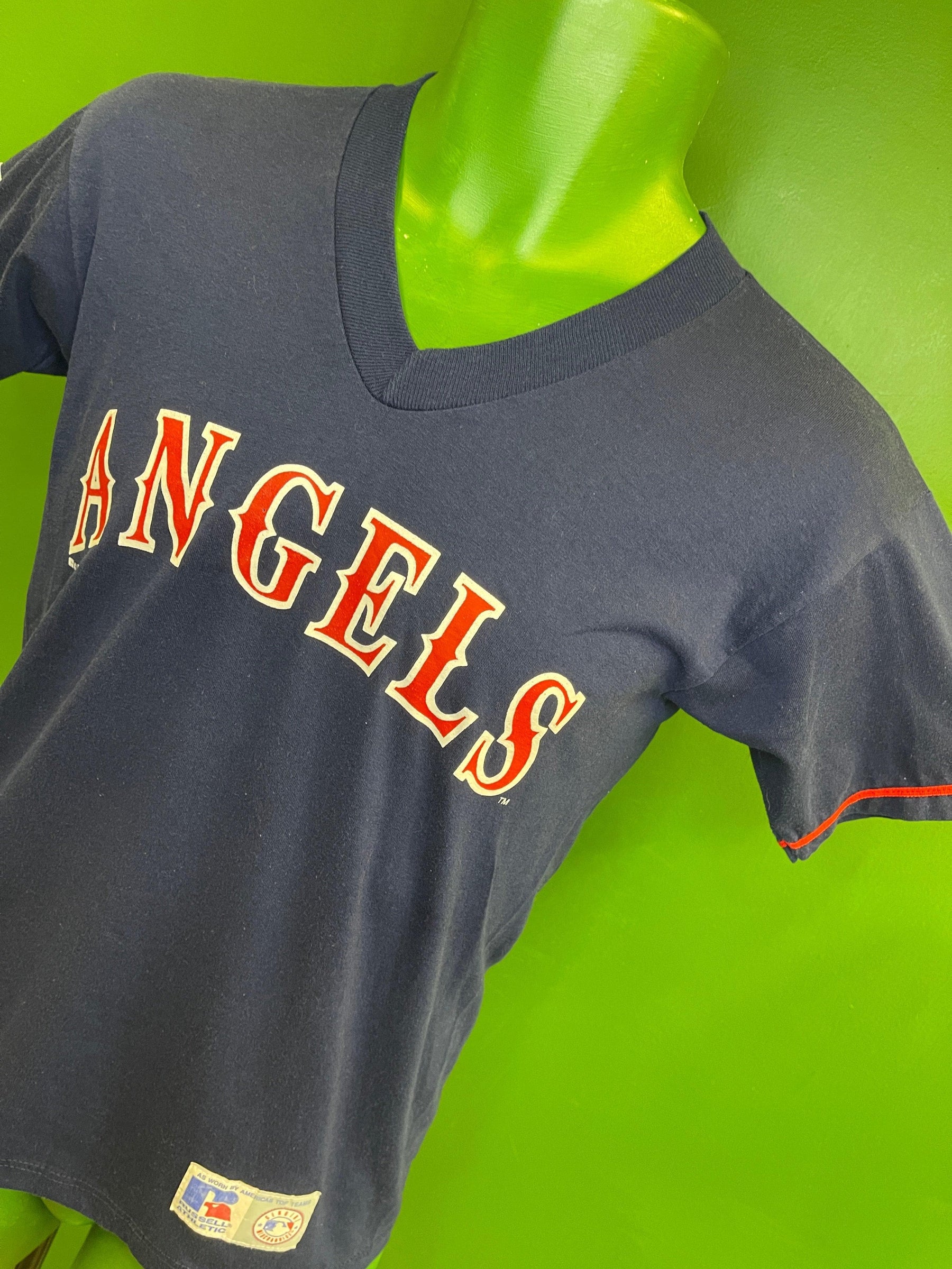 MLB Los Angeles Angels Dark Blue T-Shirt Youth Medium