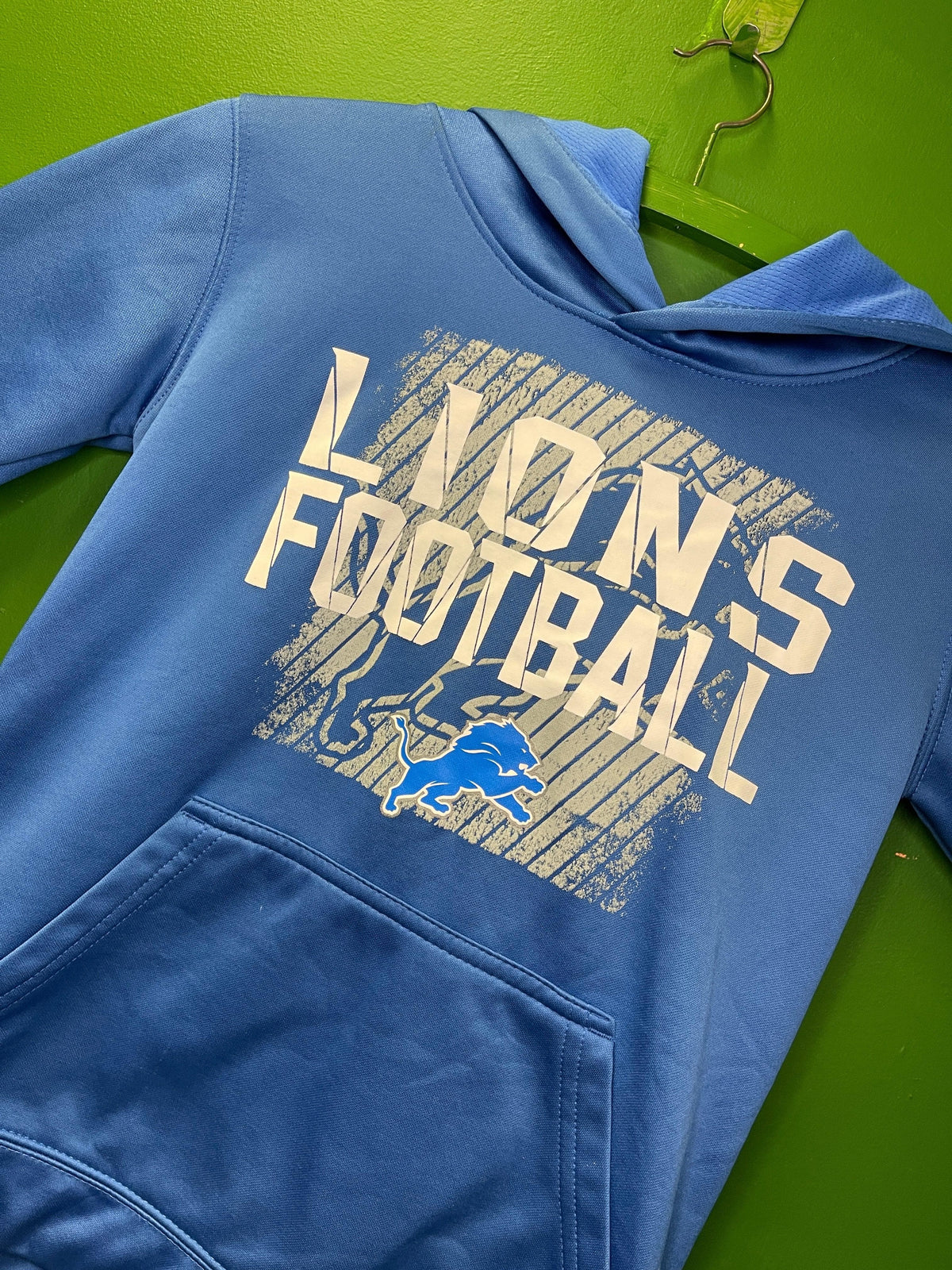 NFL Detroit Lions Graphic Hoodie Sweatshirt Youth Small 8