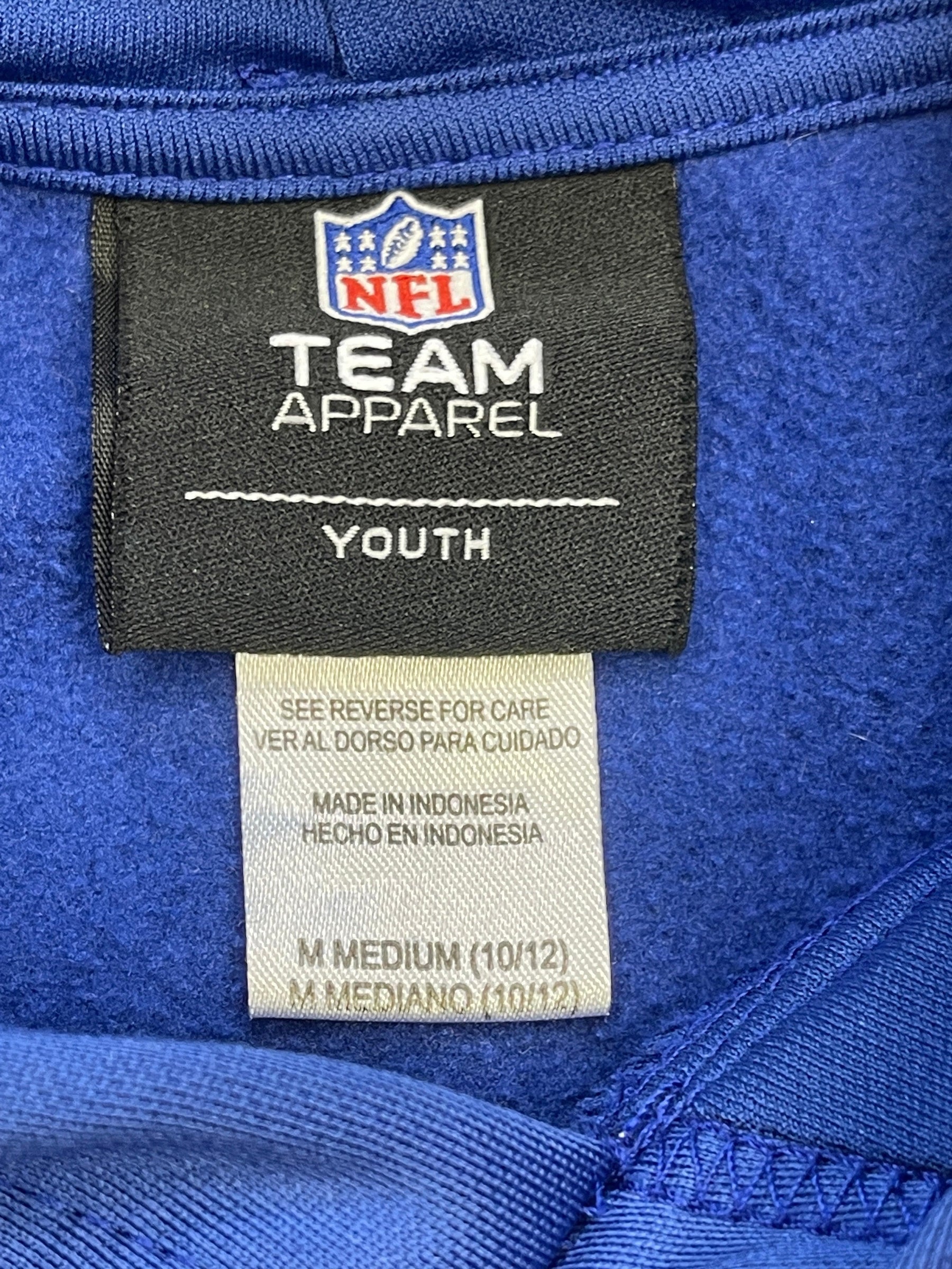 NFL Detroit Lions Colour Blocked Stitched Hoodie Youth Medium 10-12