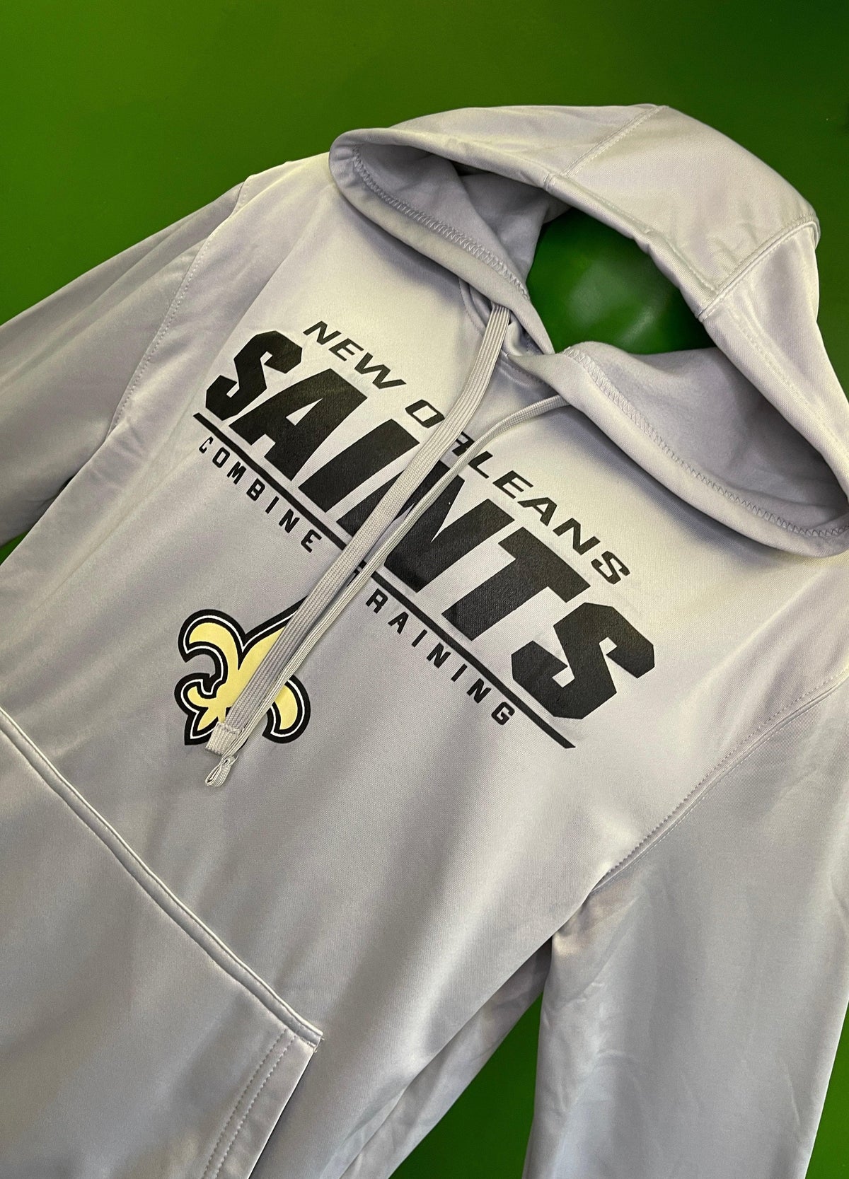 NFL New Orleans Saints New Era Combine Training Hoodie Men's Small NWT