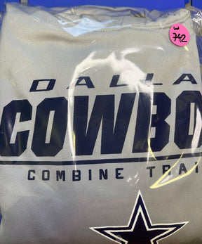 NFL Dallas Cowboys New Era Combine Training Hoodie Men's Medium NWT