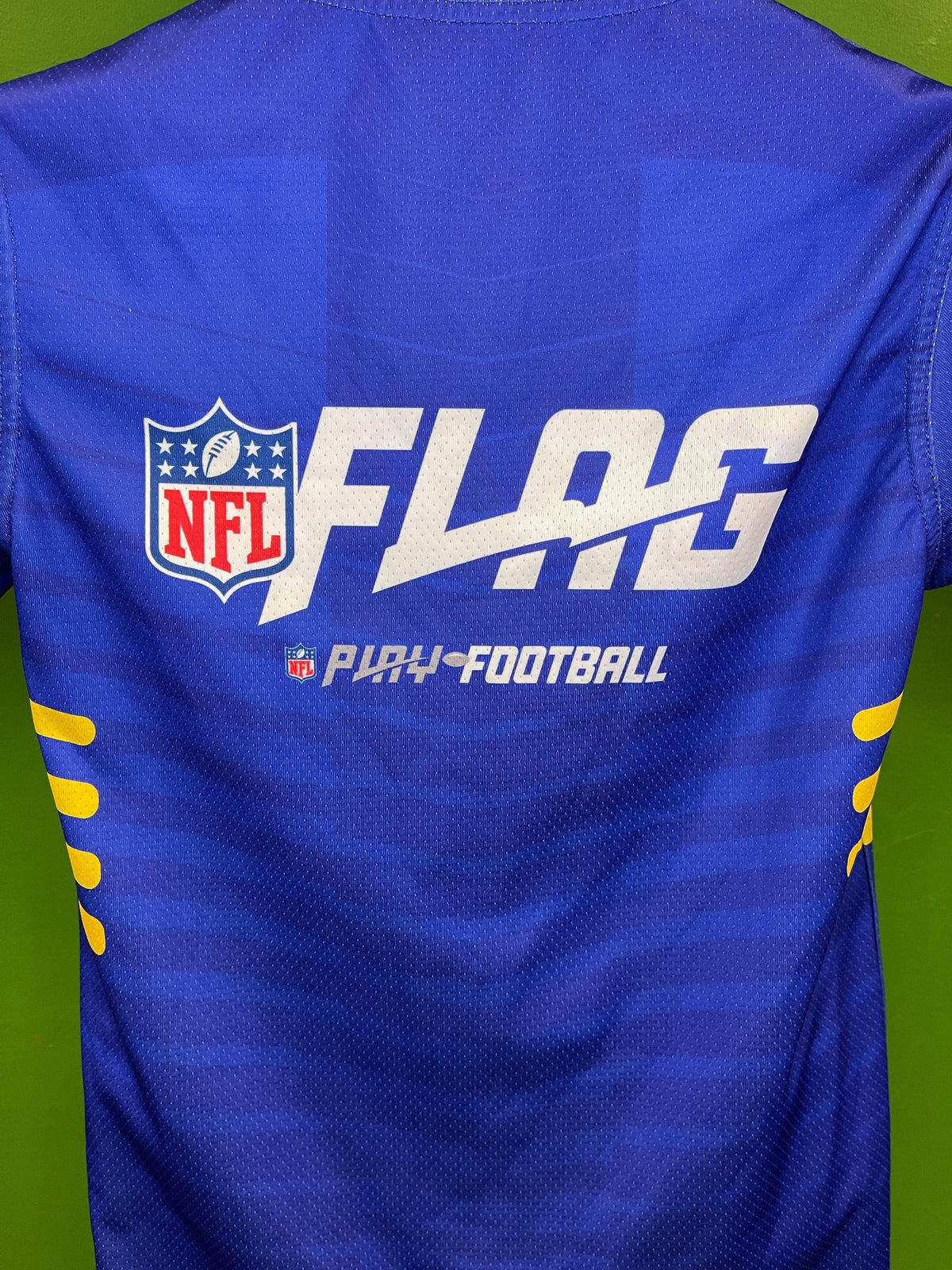 NFL Los Angeles Rams Flag Football Jersey Youth Large 14-16