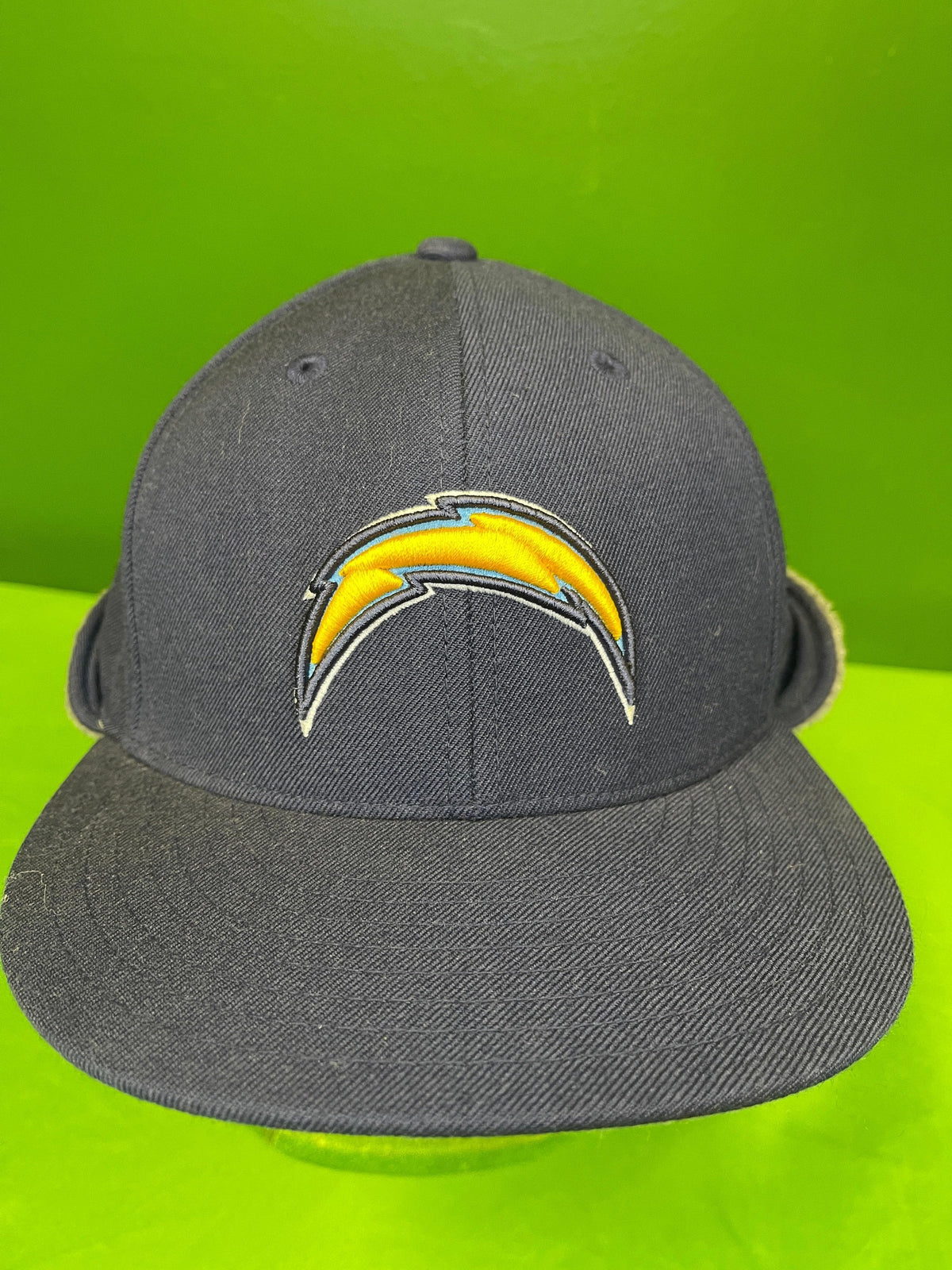 NFL Los Angeles Chargers Reebok Winter Flannel-Lined Cap/Hat Large/X-Large 7-5/8