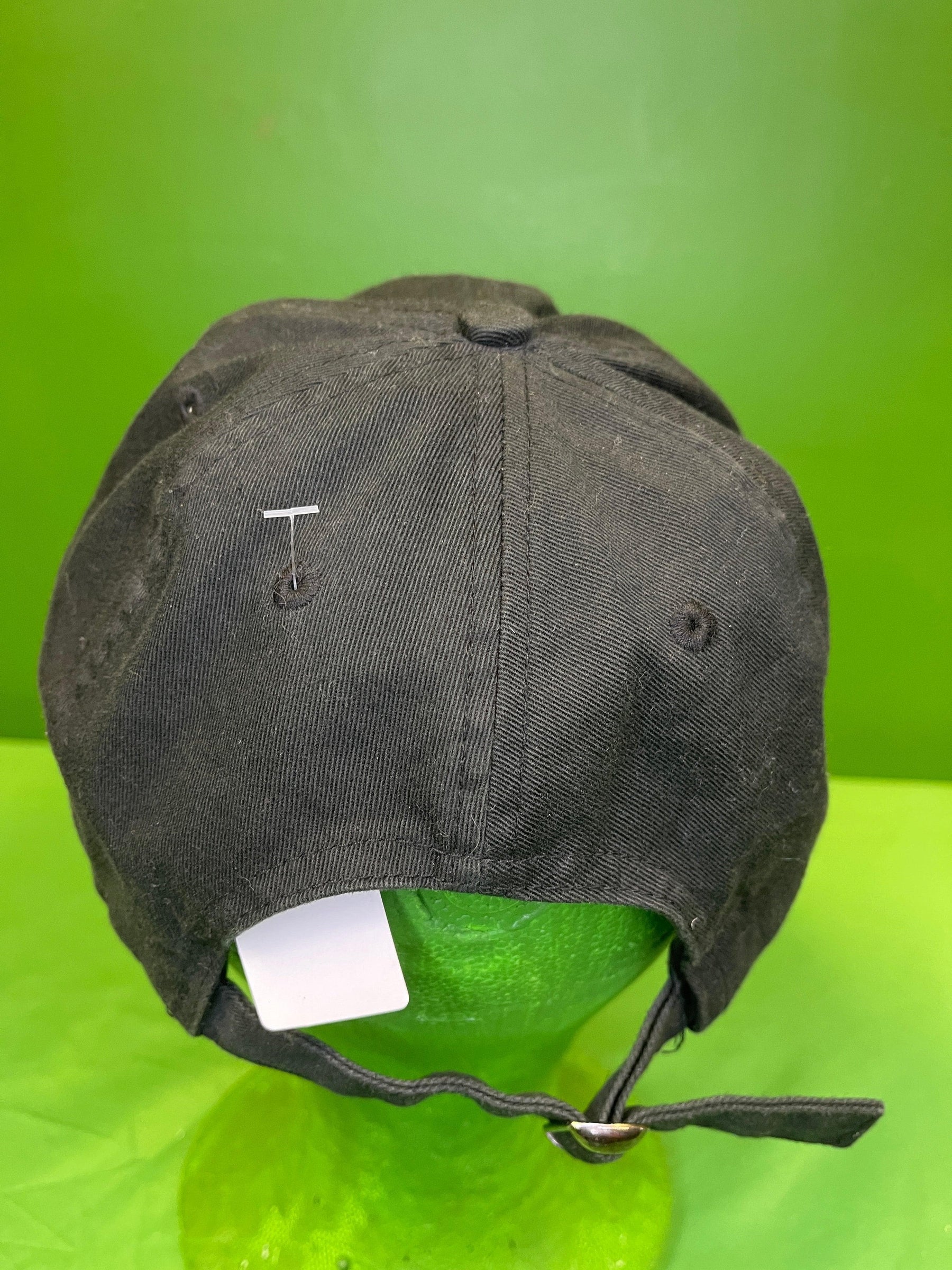 NFL New Orleans Saints Reebok Black Adjustable Hat/Cap OSFM