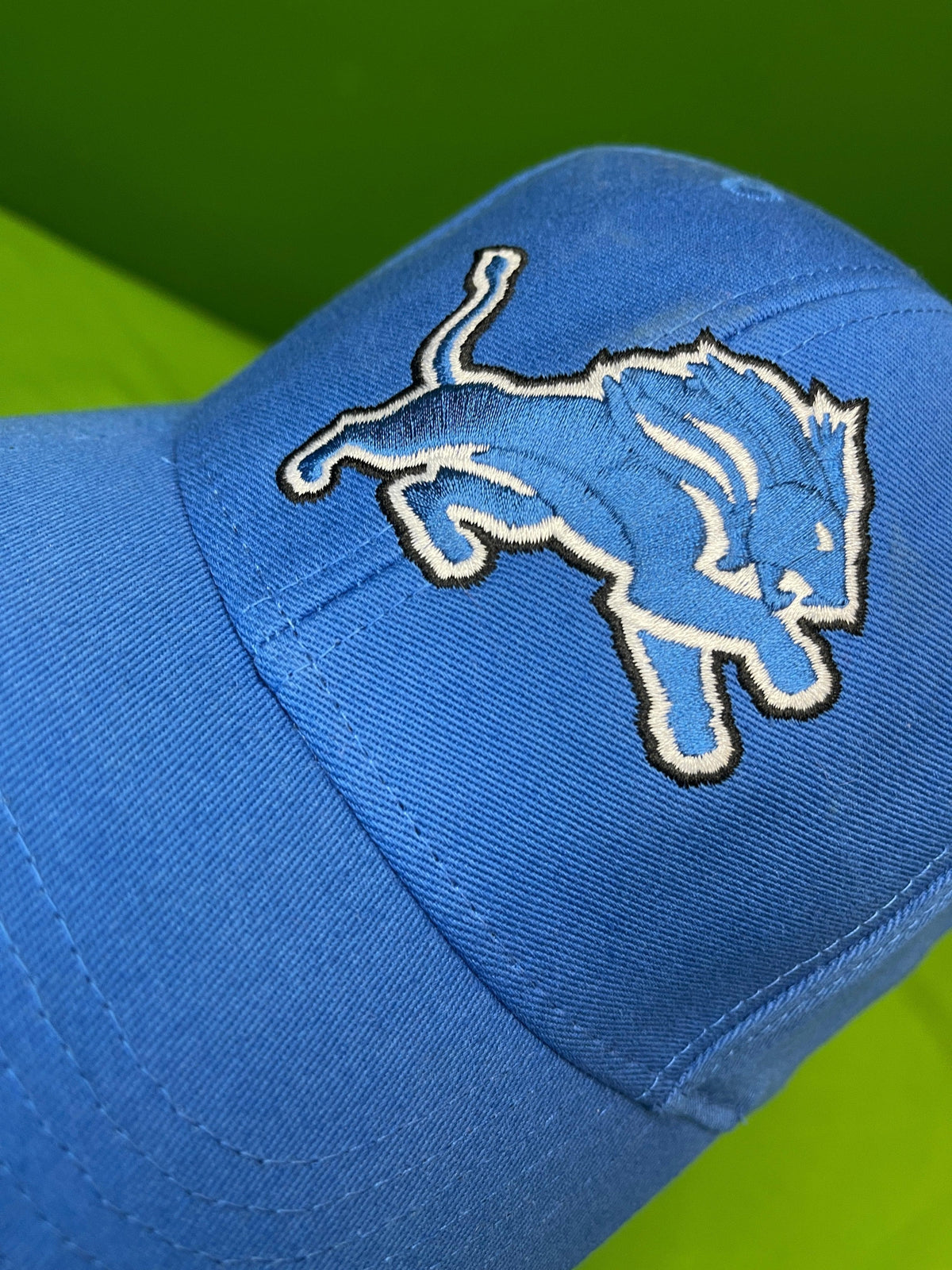 NFL Detroit Lions Blue Cotton Cap/Hat Youth OSFM Appx. 6-14