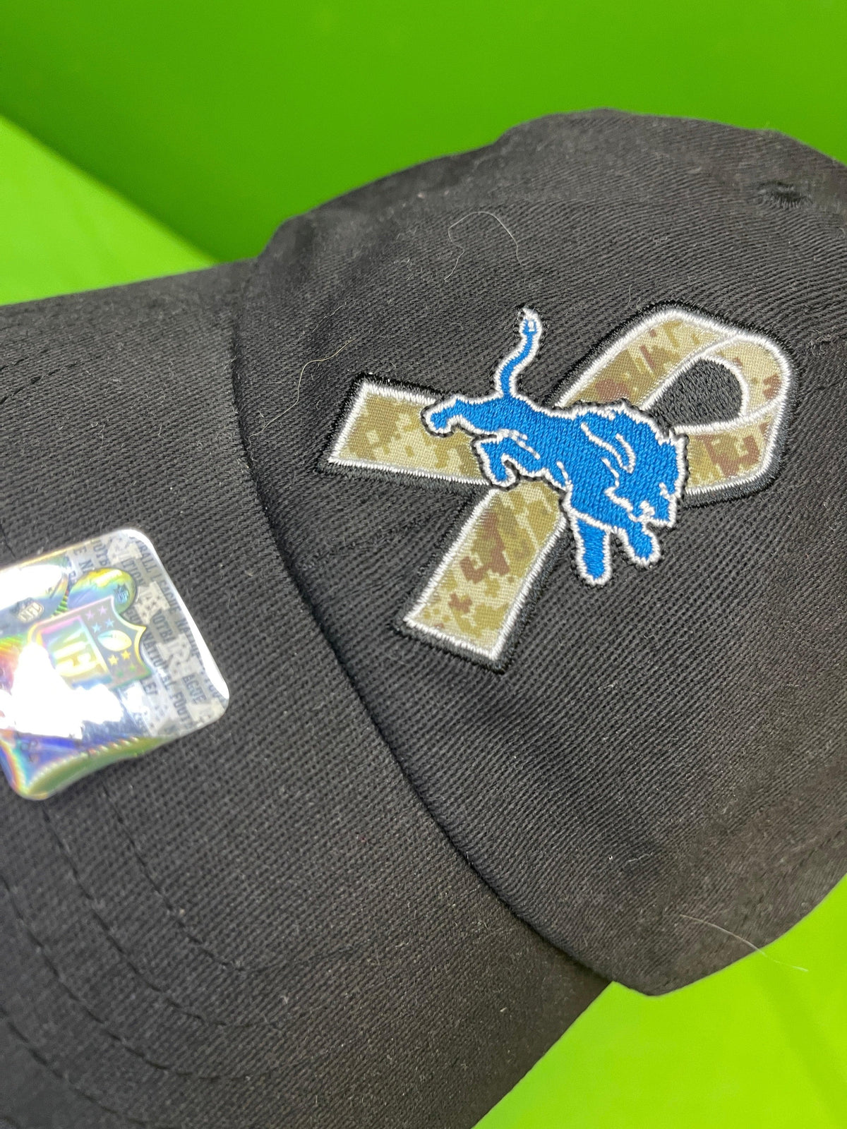 NFL Detroit Lions Black Salute to Service Hat/Cap Snapback OSFM