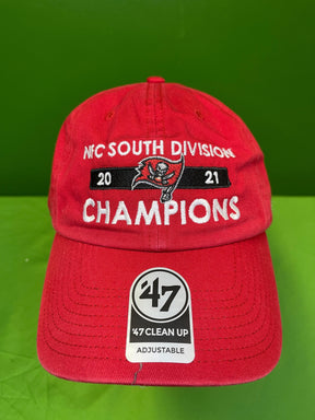 NFL Tampa Bay Buccaneers '47 Cleanup NFC South Champions Strapback Hat Cap OSFA NWT