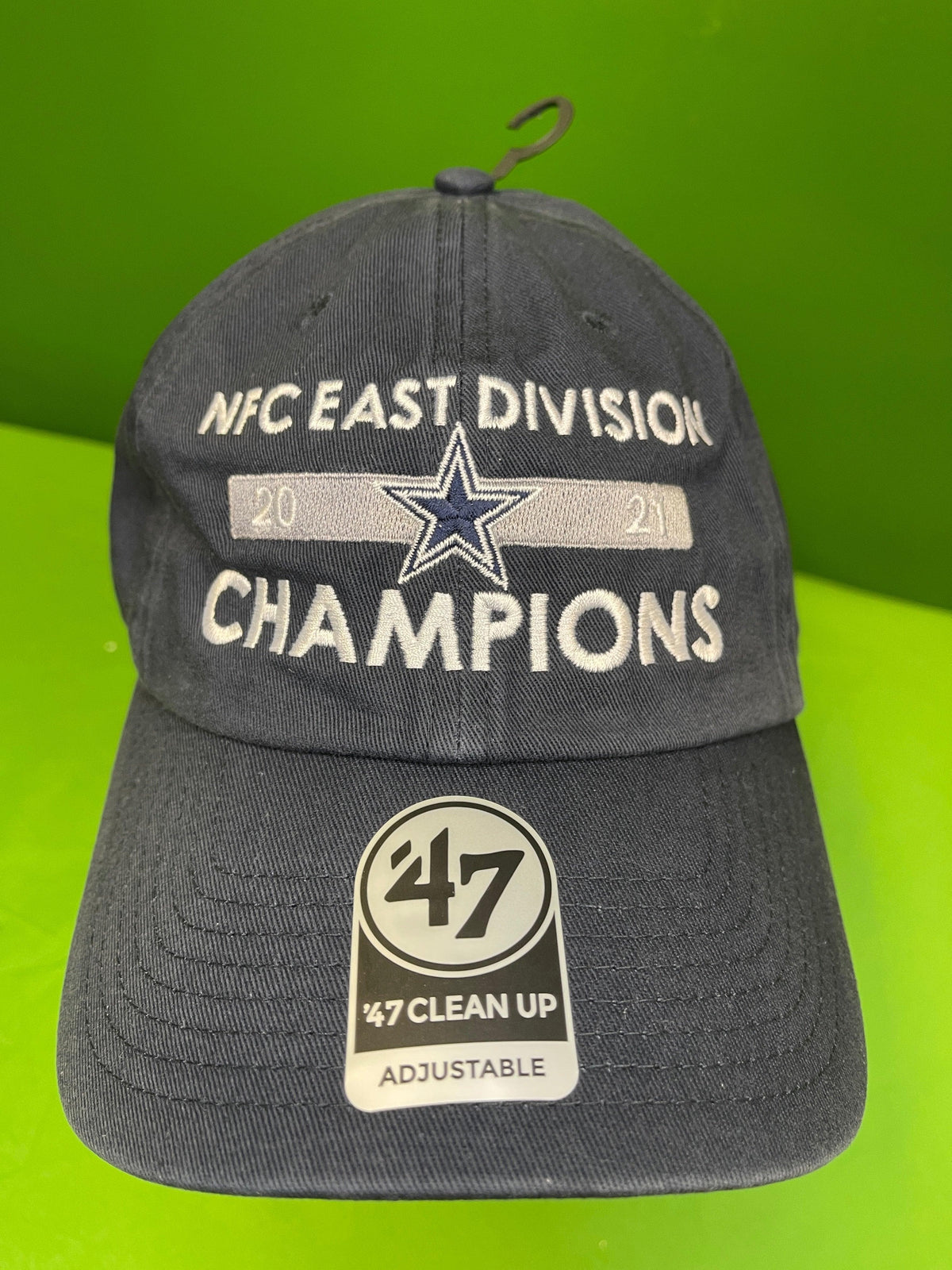 NFL Dallas Cowboys '47 Cleanup NFC East Champions Strapback Hat Cap OSFA NWT