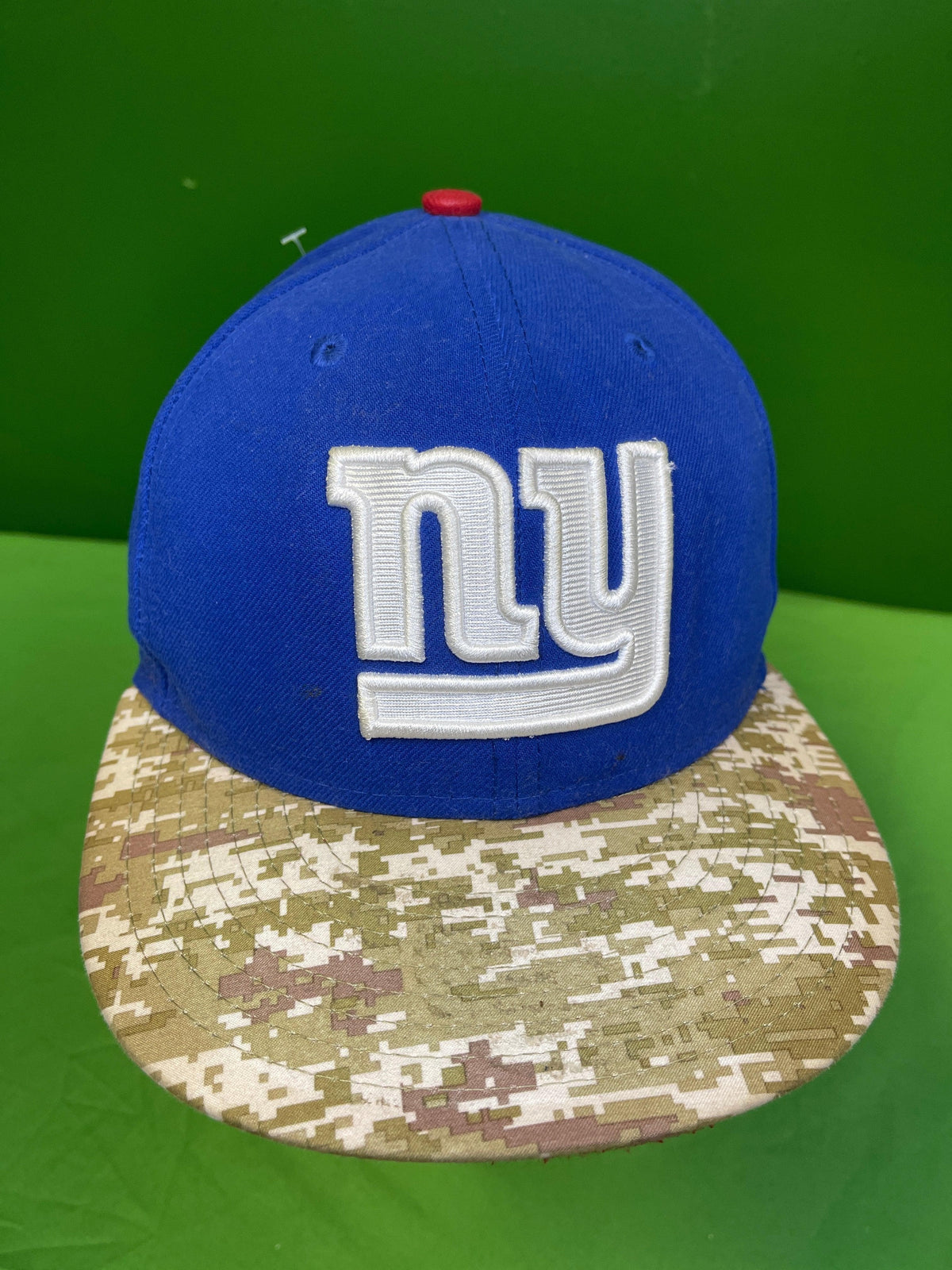 NFL New York Giants New Era 59FIFTY Baseball Salute to Service Cap/Hat Size 7
