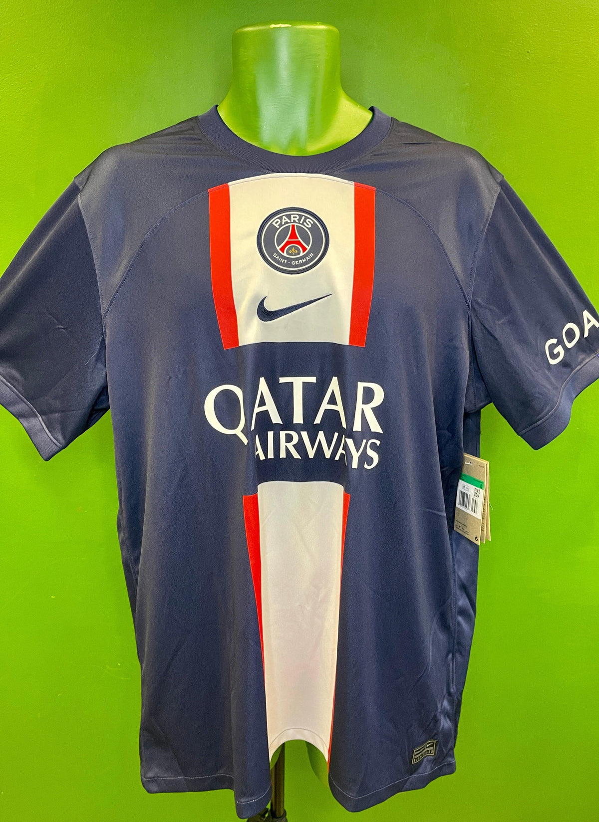 Paris St-Germain Home Stadium Shirt 2022-2023 Men's X-Large NWT