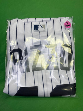 MLB New York Mets Anthony Rizzo Pinstripe Team Jersey Men's X-Large NWT