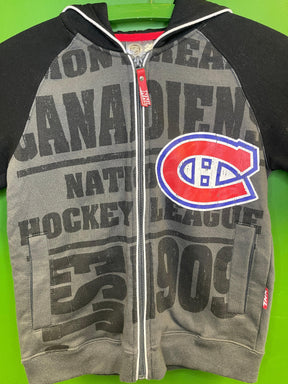 NHL Montreal Canadiens Full-Zip Hoodie Youth Small 6X