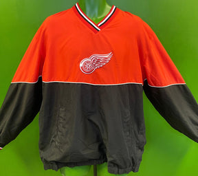 NHL Detroit Red Wings Sideline Pullover Top/Jacket Men's Large