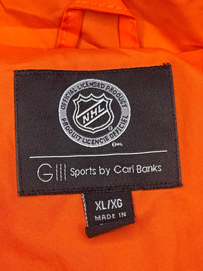 NHL Philadelphia Flyers GIII Windbreaker Jacket Stitched Men's X-Large