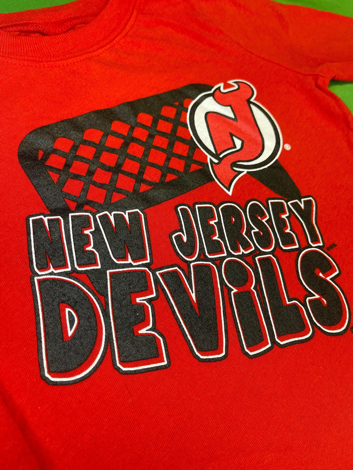 NHL New Jersey Devils Red L/S T-Shirt Toddler 24 months
