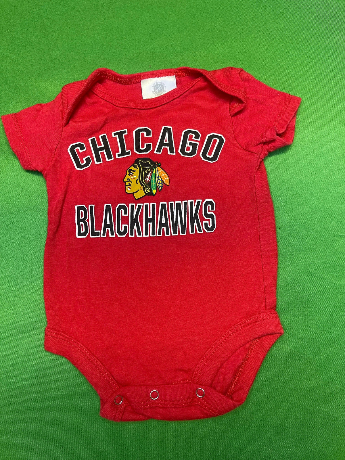NHL Chicago Blackhawks Fanatics Infant Bodysuit/Vest Newborn 0-3 months