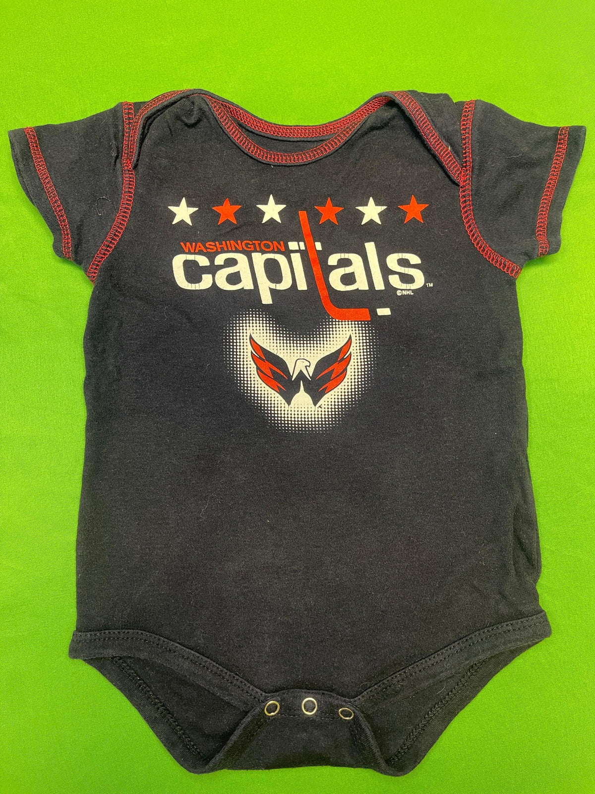NHL Washington Capitals Hockey Bodysuit Infant 18 months