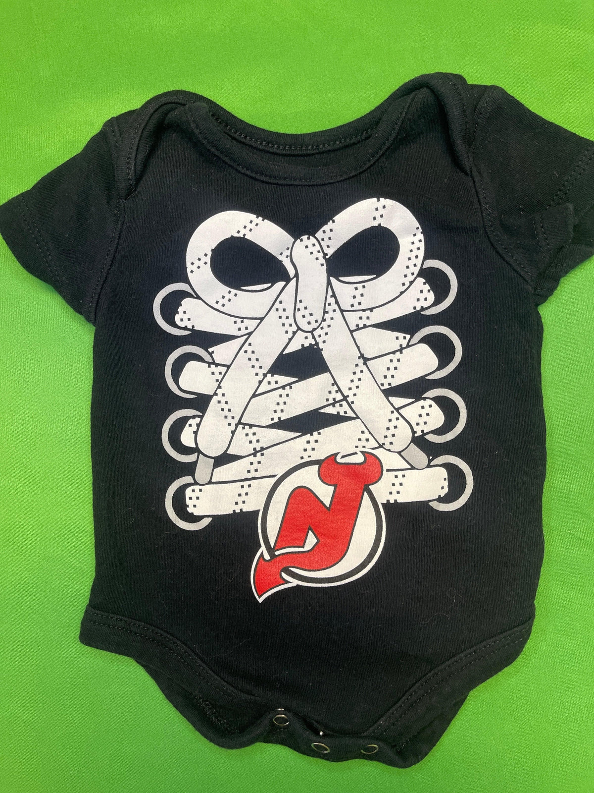 Newborn & Infant Red New Jersey Devils Jersey Bodysuit