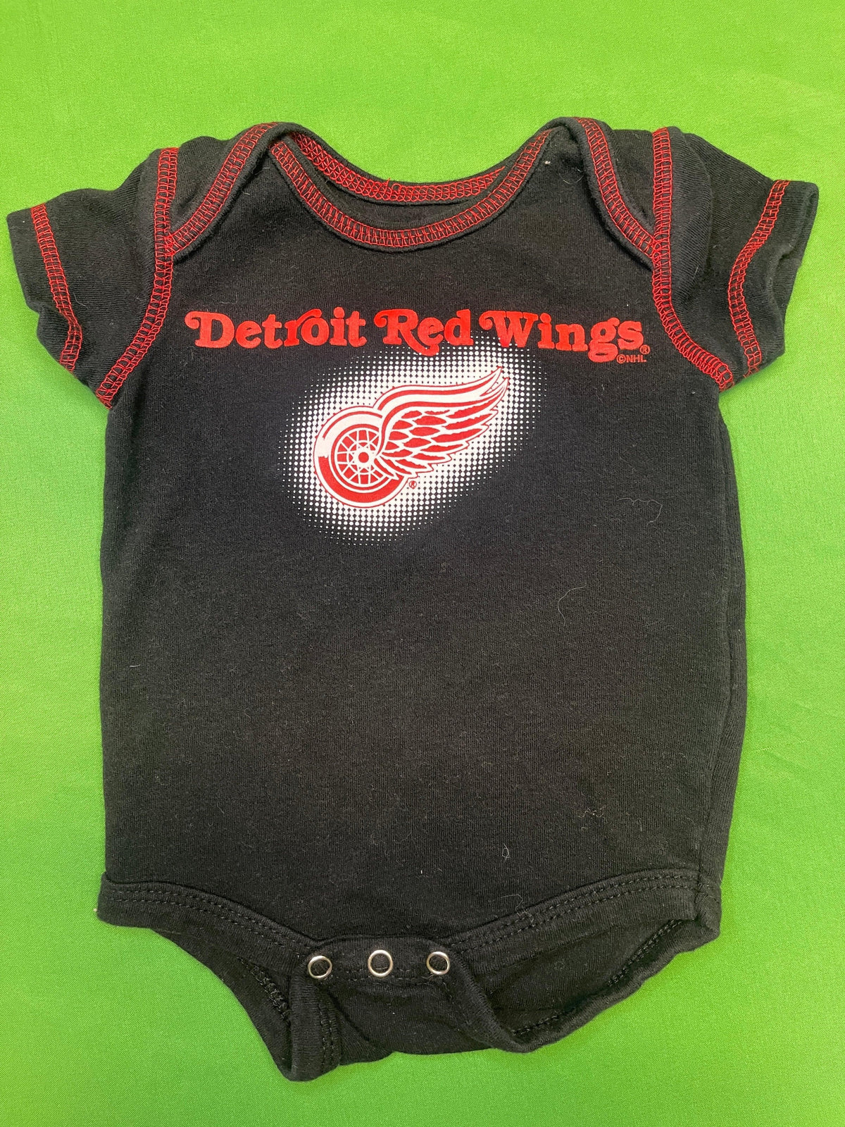 NHL Detroit Red Wings Infant Bodysuit/Vest Newborn 0-3 months