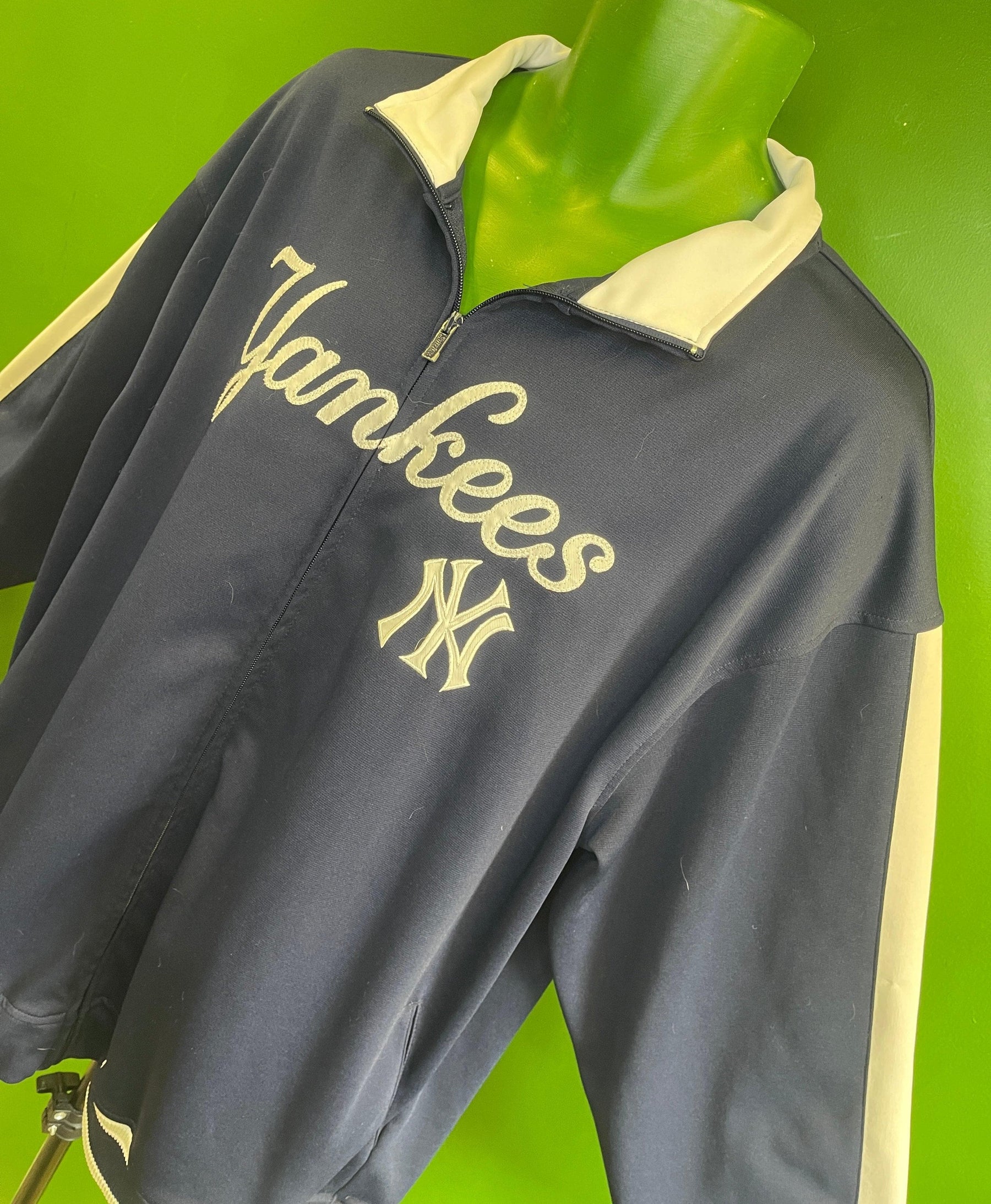 MLB New York Yankees Stitches Full Zip Stitched Track Jacket Men's X-Large