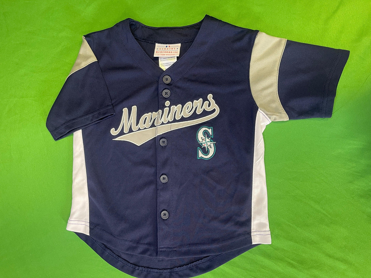 MLB Seattle Mariners Team Athletics Stitched Baseball Jersey Toddler 4T