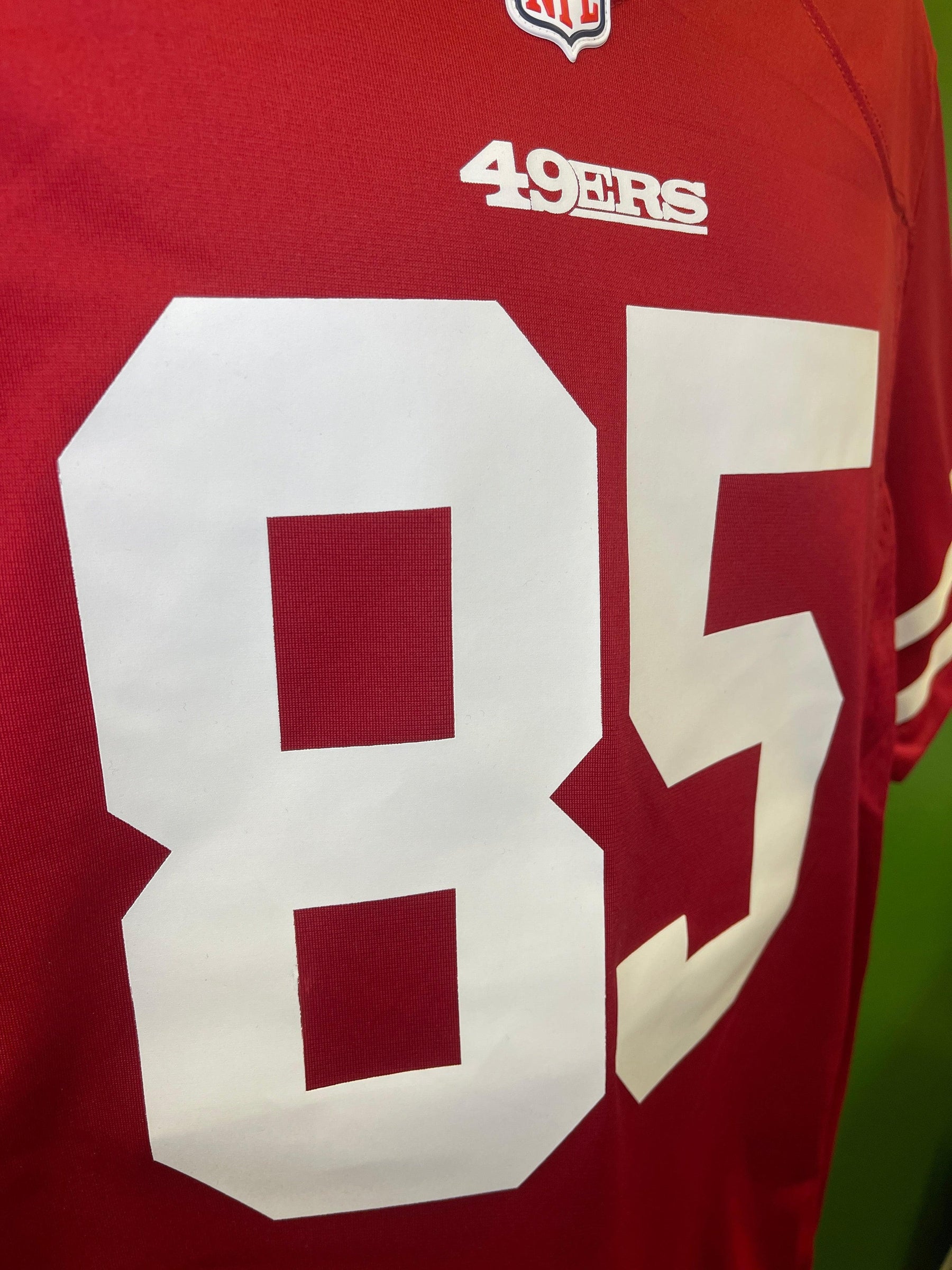 NFL San Francisco 49ers George Kittle #85 Game Jersey Men's Large NWT