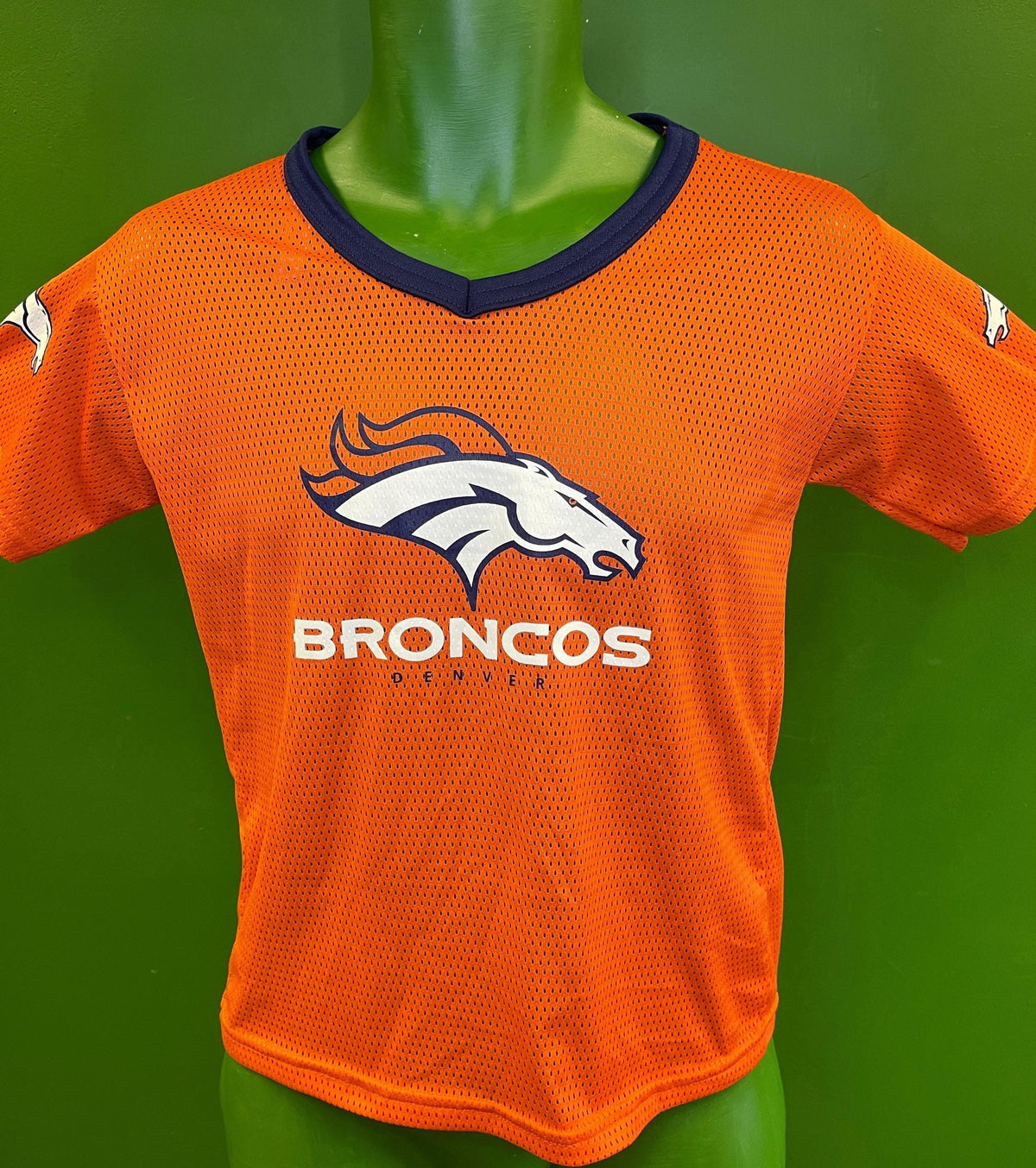 NFL Denver Broncos Franklin Mesh Jersey Youth Medium 10-12