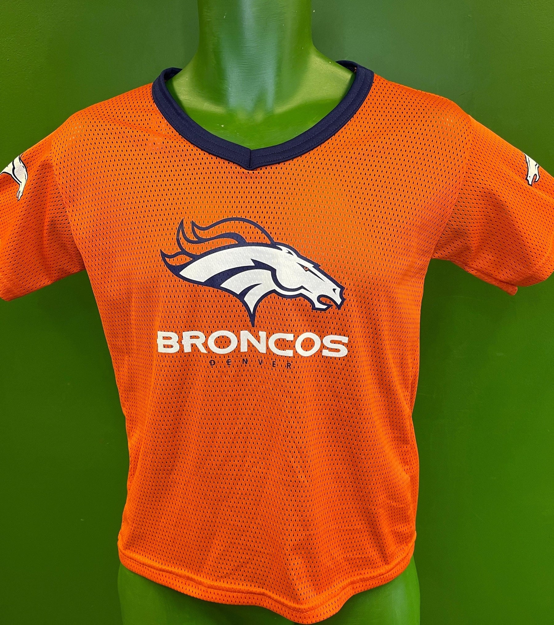 NFL Denver Broncos Franklin Mesh Jersey Youth Medium 10-12
