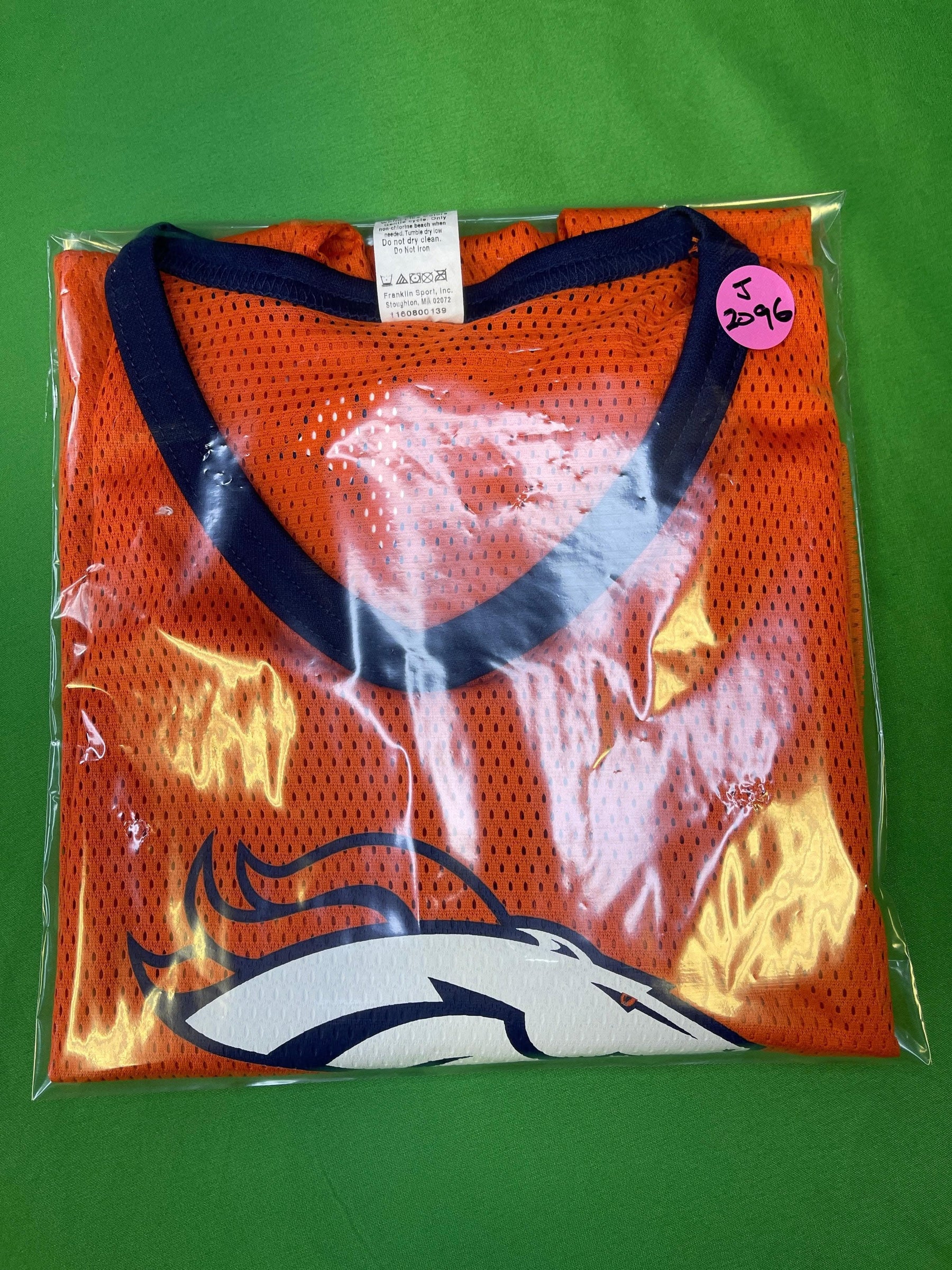 NFL Denver Broncos Franklin Mesh Jersey Youth Medium 10-12