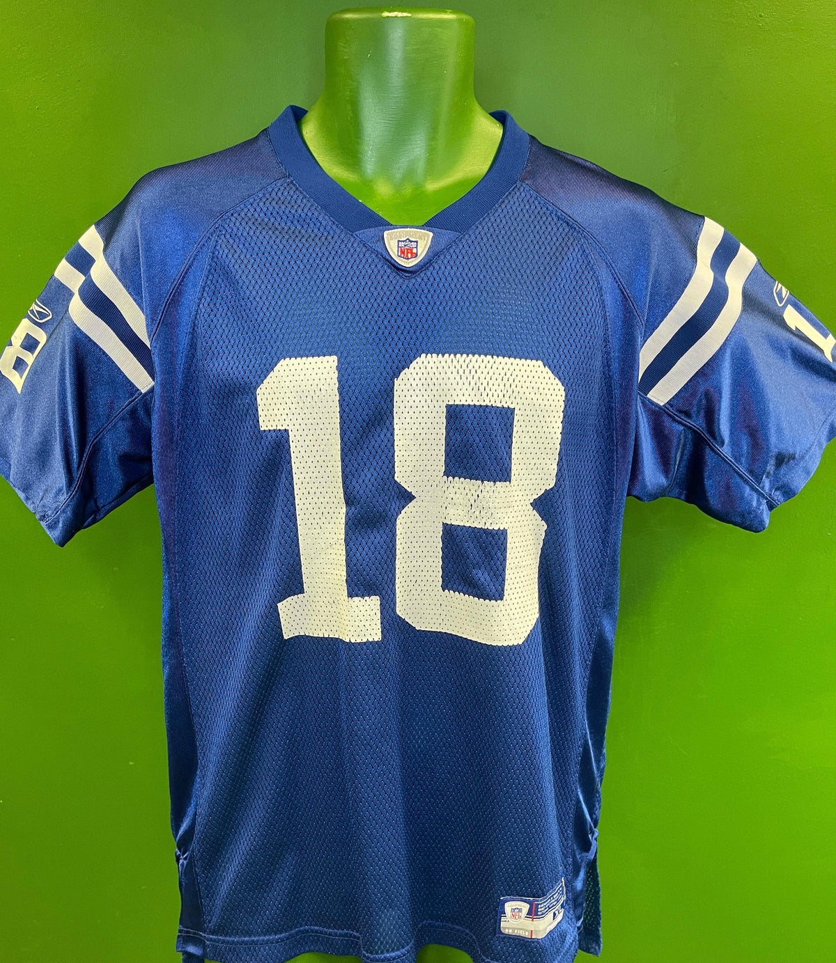 NFL Indianapolis Colts Peyton Manning #18 Reebok Jersey Youth X-Large