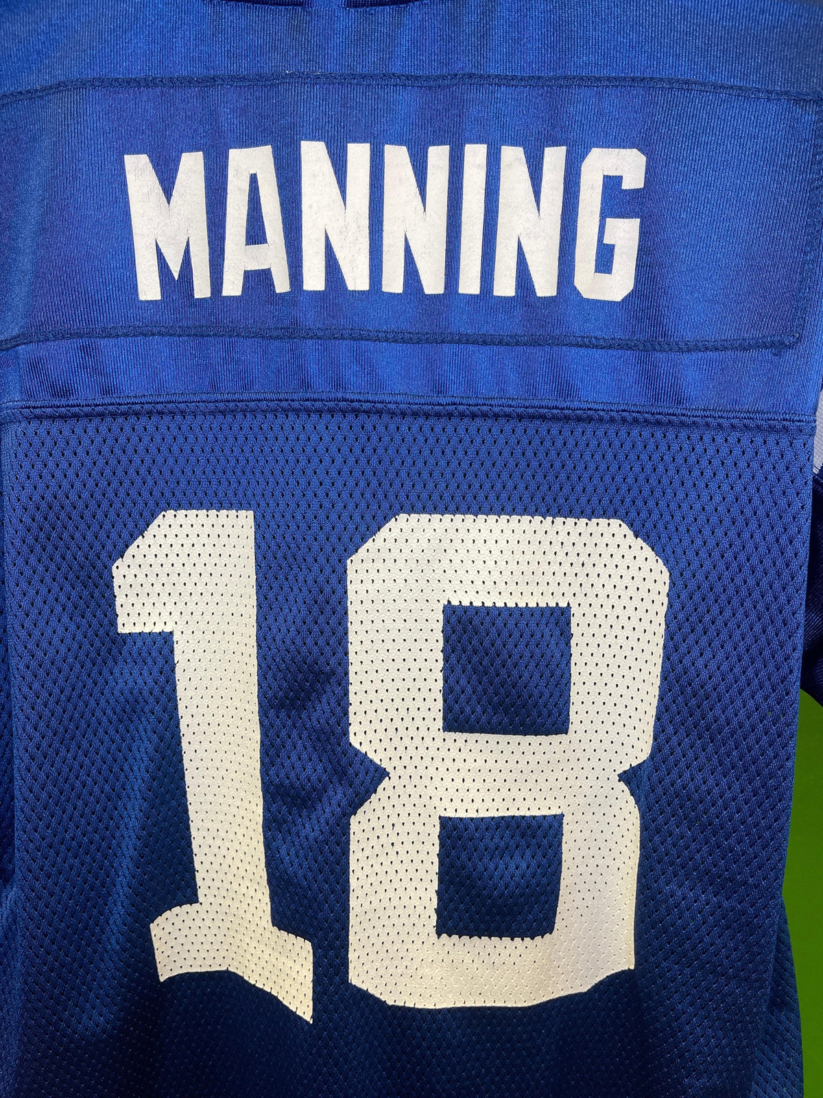 NFL Indianapolis Colts Peyton Manning #18 Reebok Jersey Youth X-Large