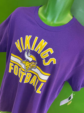 NFL Minnesota Vikings Bright 100% Cotton T-Shirt Men's Large NWT