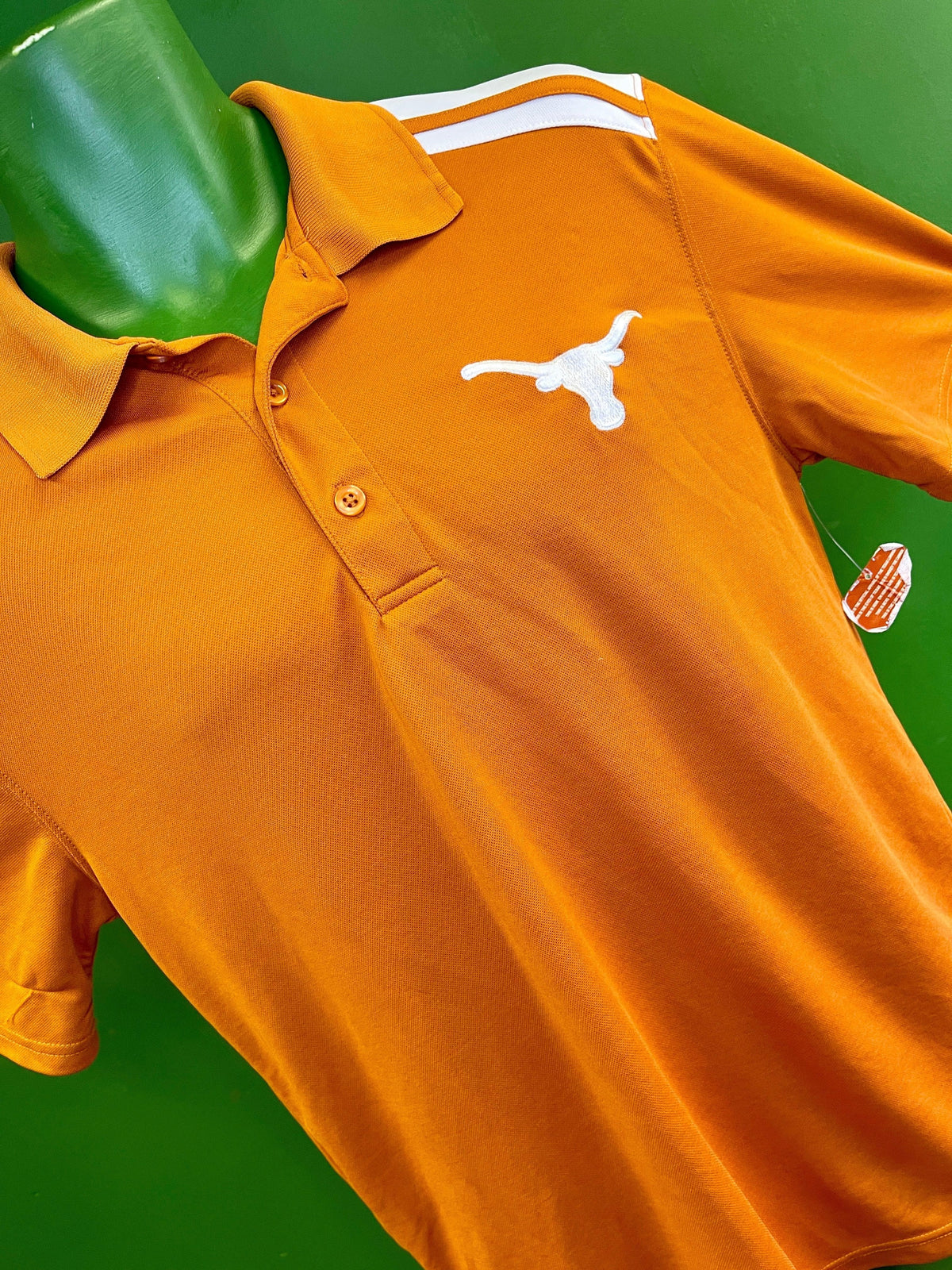 NCAA Texas Longhorns Polo Golf Shirt Men's Small NWT