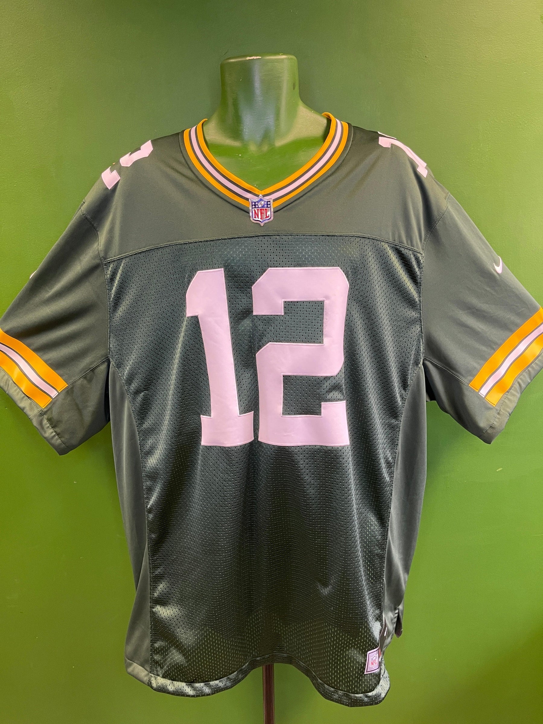 NFL Green Bay Packers Rodgers #12 Limited Stitched Jersey Men's 3X-Large NWT