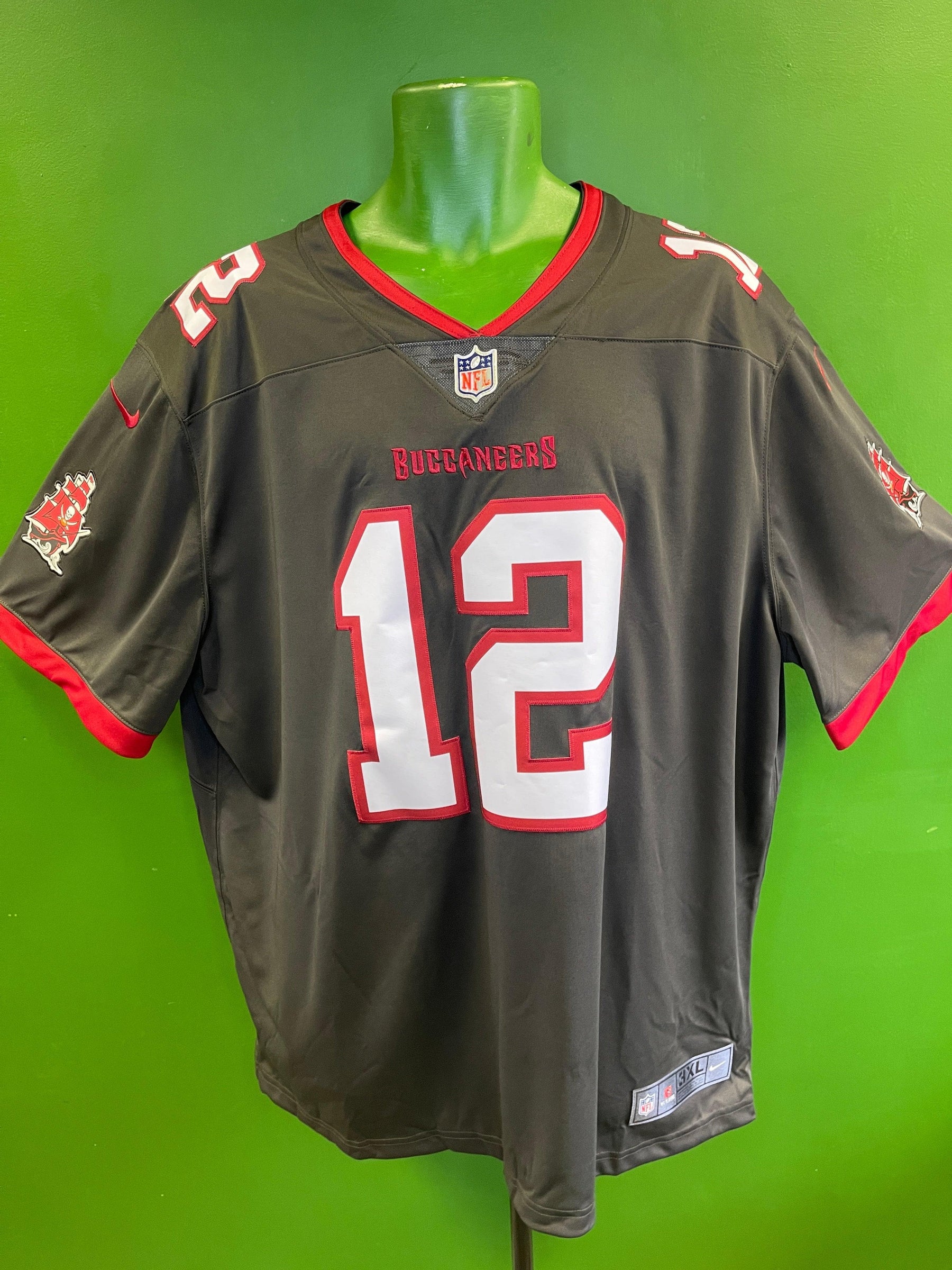 NFL Tampa Bay Buccaneers Tom Brady #12 Limited Stitched Jersey Men's 3X-Large NWT