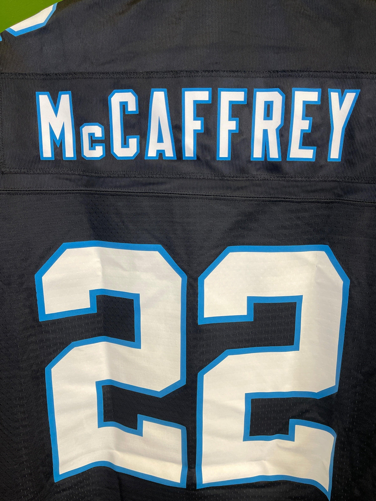NFL Carolina Panthers McCaffrey #22 Pro Line Jersey Men's X-Large NWT