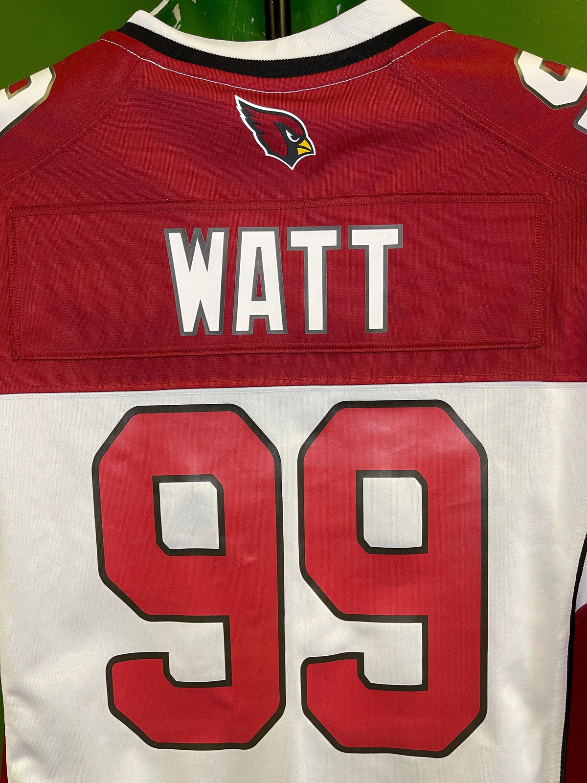 NFL Arizona Cardinals J J Watt #99  Game Jersey Men's Medium New w/Defect
