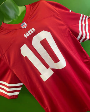 NFL San Francisco 49ers Jimmy Garoppolo #10 Game Jersey Men's 3X-Large NWT