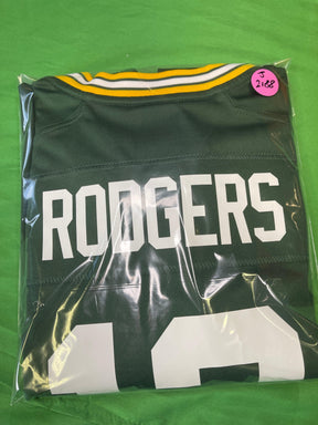 NFL Green Bay Packers Rodgers #12 Game Jersey Youth Large 14-16 NWOT