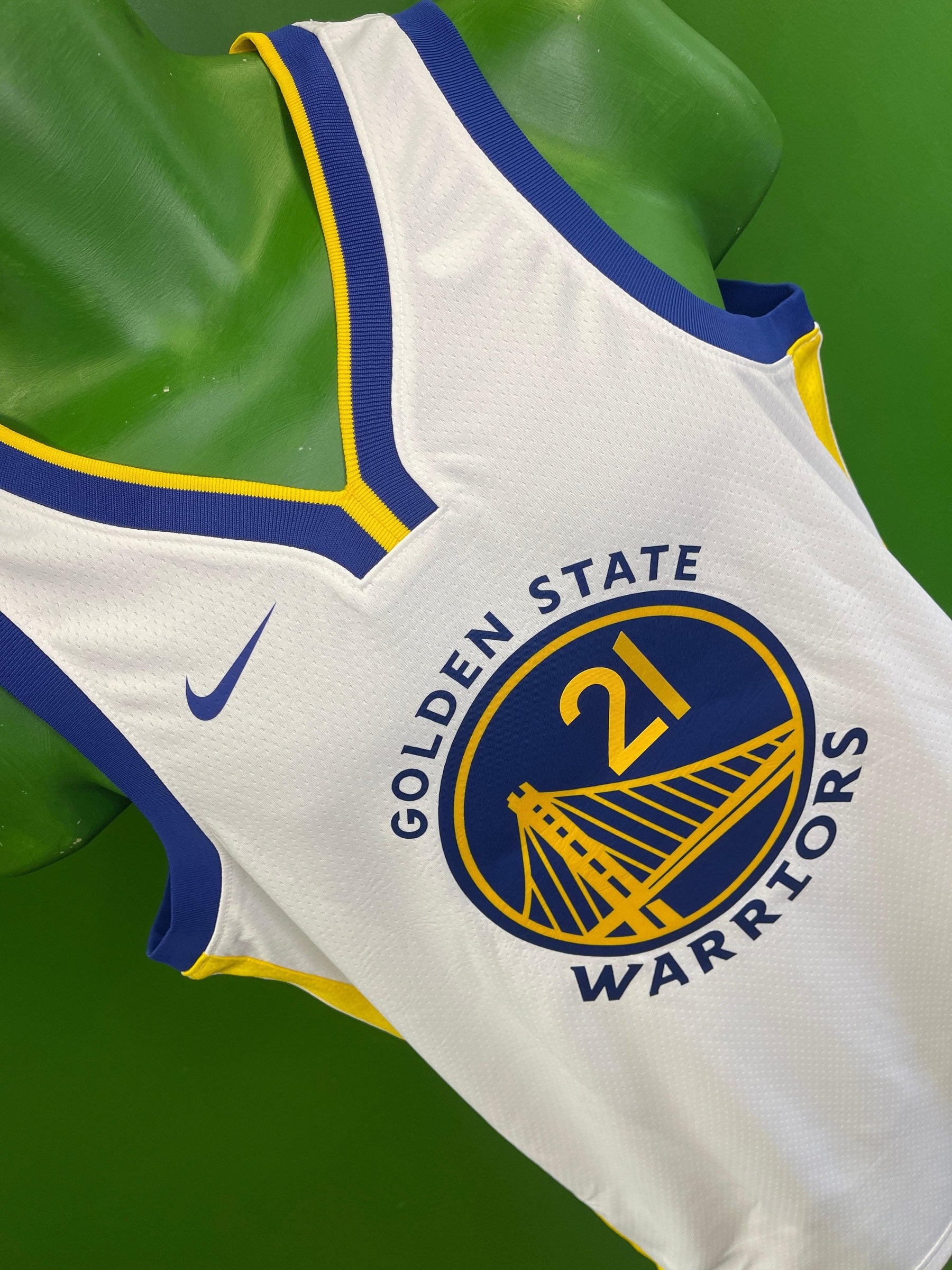 NBA Golden State Warriors Custom Jersey Men's Small NWT BARGAIN!