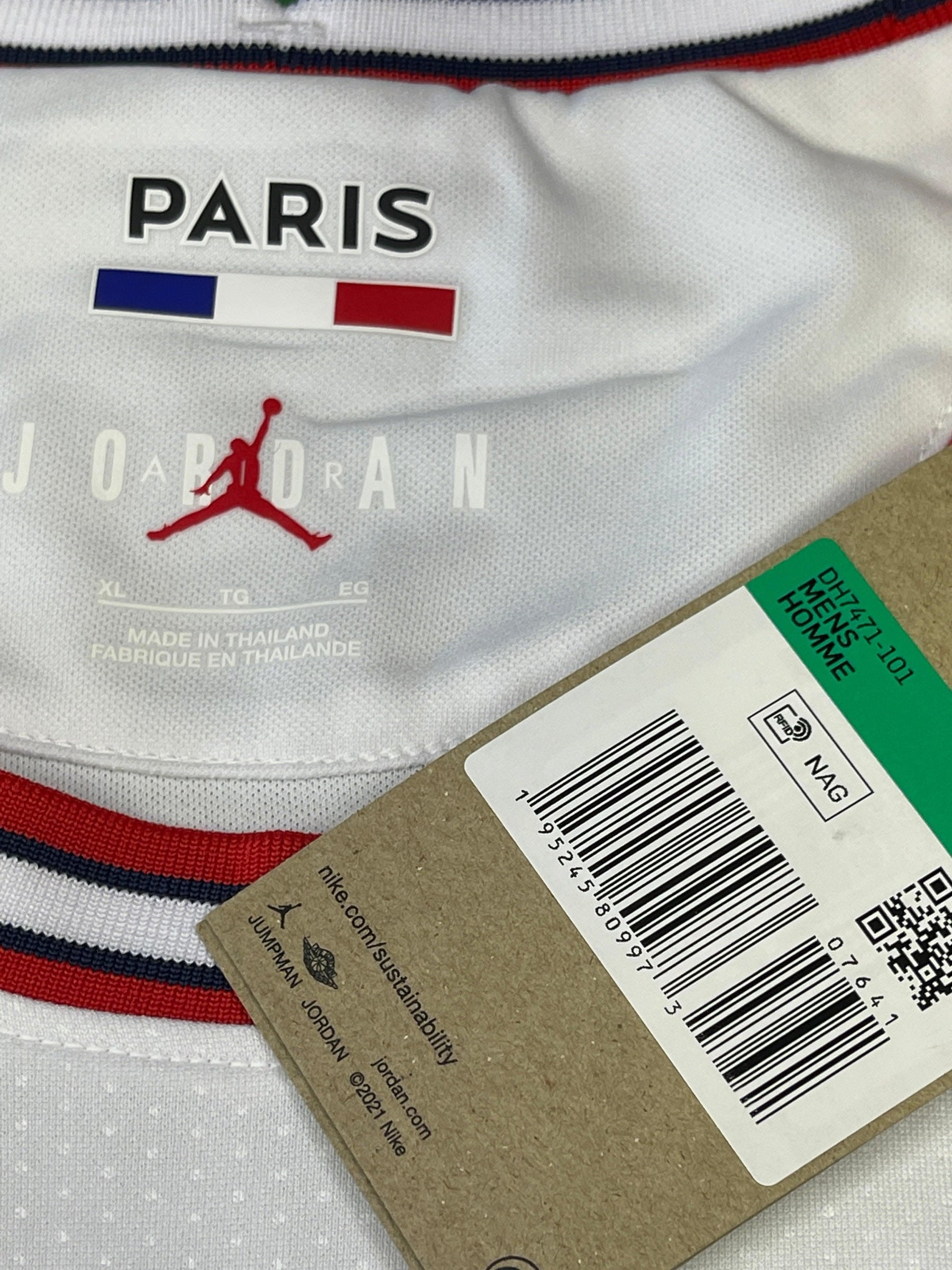 Paris Saint-Germain Neymar Jr #10 Fourth Stadium Shirt 2021-22 Men's X-Large NWT