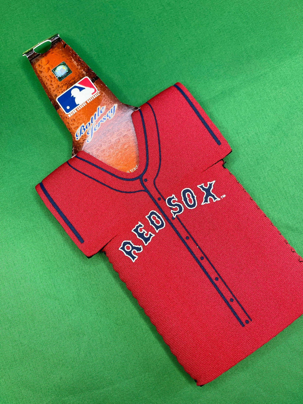 MLB Boston Red Sox Bottle Cooler Cosy Jersey Neoprene NWT