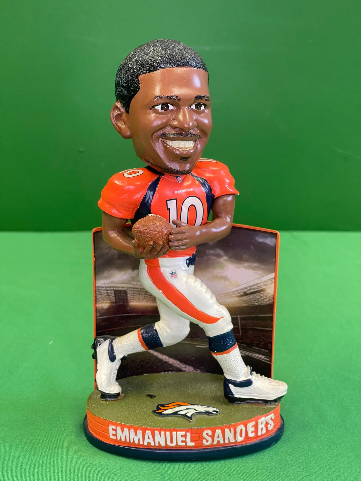 NFL Denver Broncos Emmanuel Sanders #10 FOCO Bobblehead Ltd Ed Legends