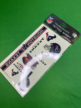 NFL Houston Texans Multi-Pack Temporary Tattoos NWT