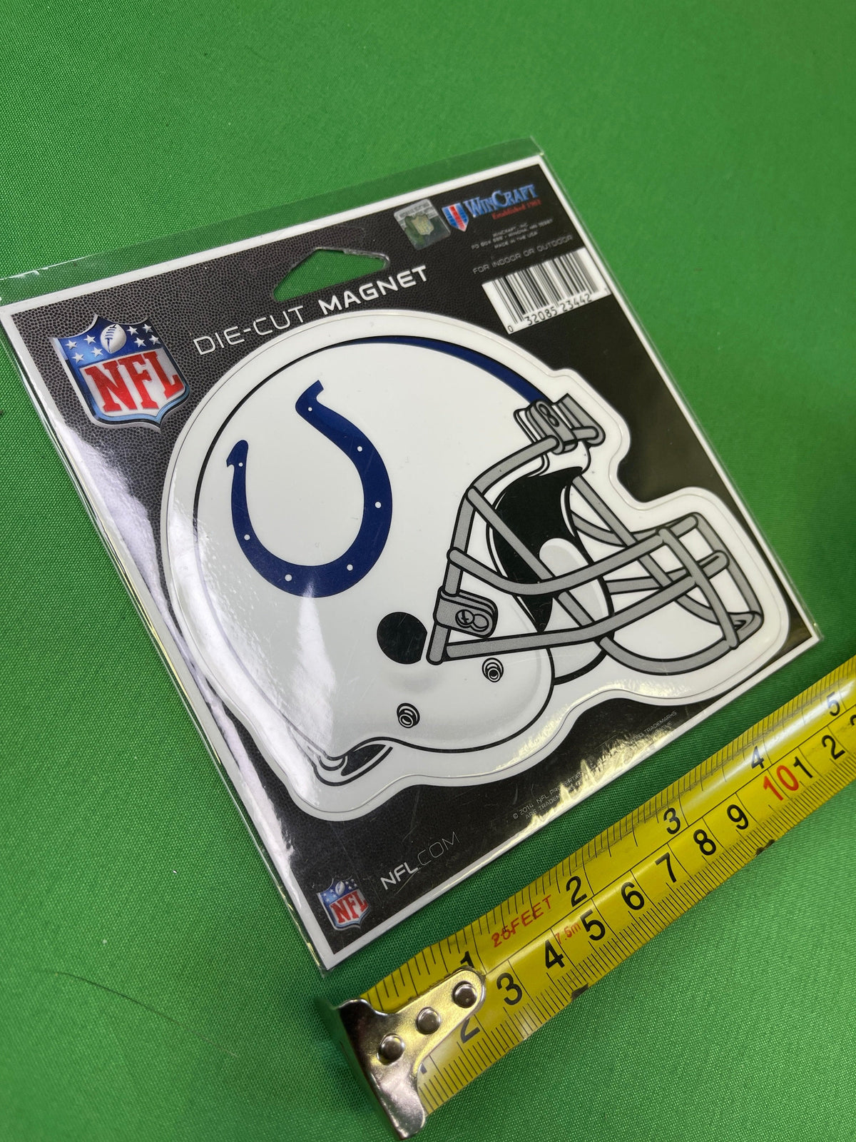 NFL Indianapolis Colts 5" Die Cut Car Magnet NWT
