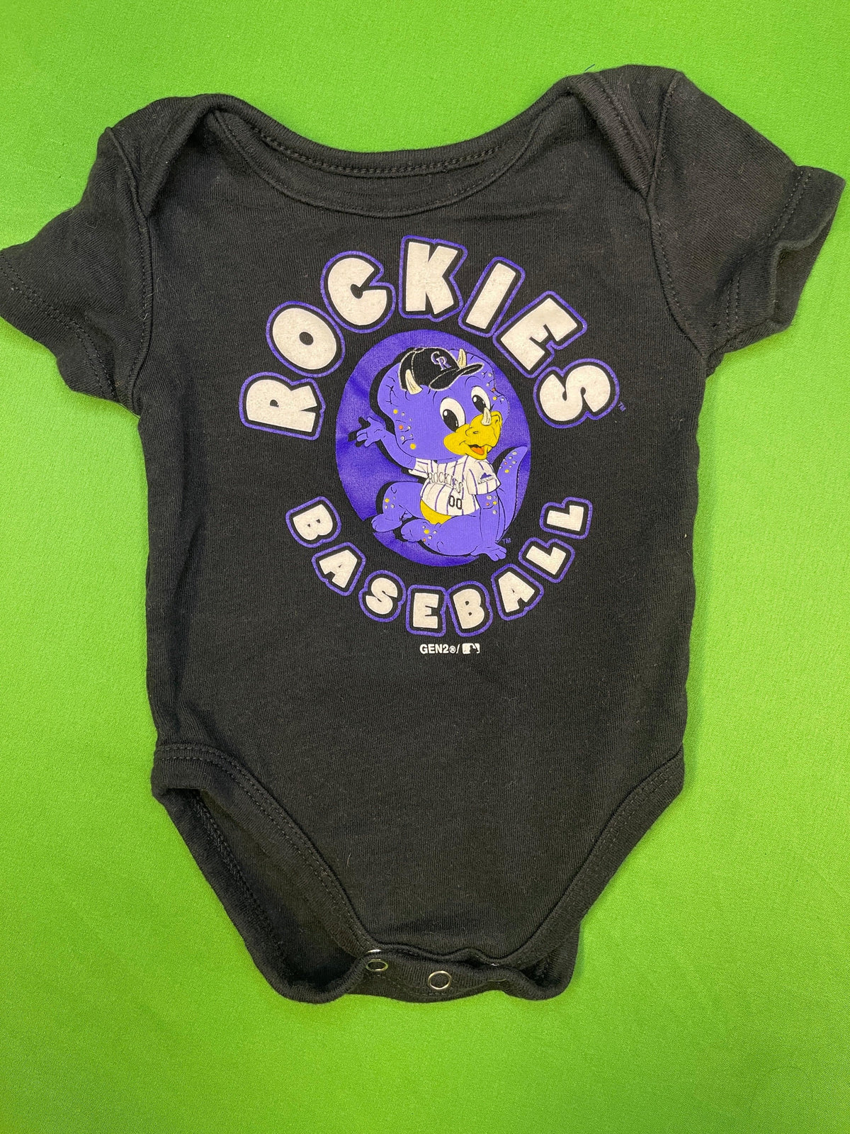 MLB Colorado Rockies Gen2 Infant Bodysuit/Vest Newborn 0-3 months
